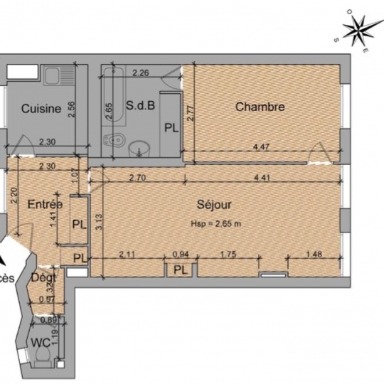  Annonces COURBEVOIE : Appartement | PARIS (75006) | 58 m2 | 850 000 € 
