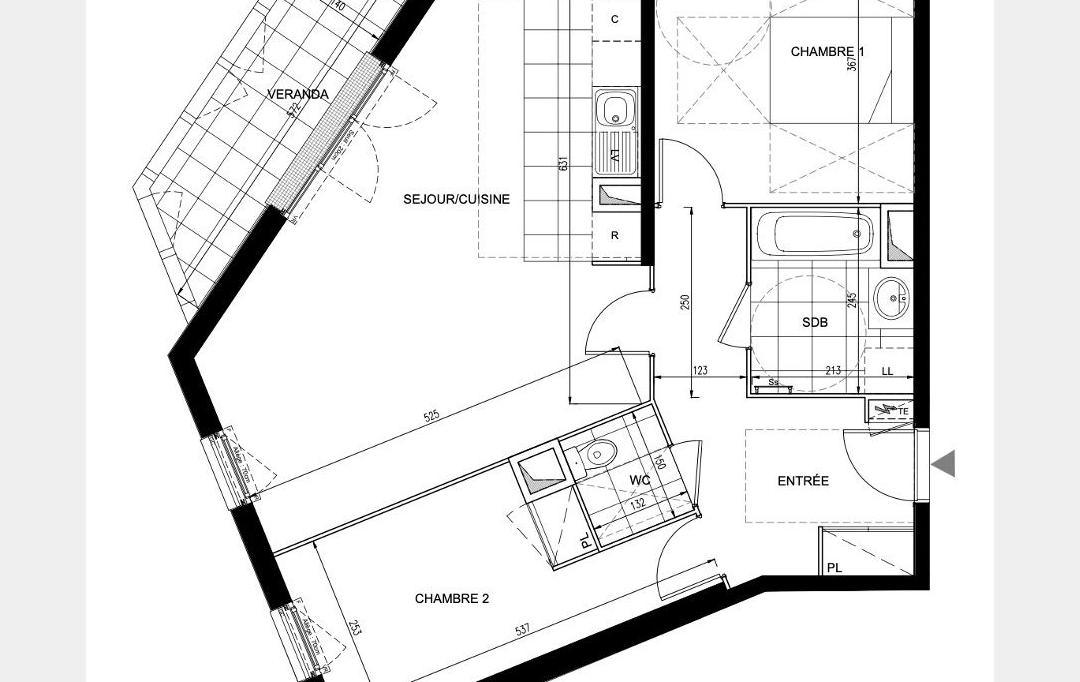 Annonces COURBEVOIE : Apartment | HOUILLES (78800) | 72 m2 | 454 000 € 