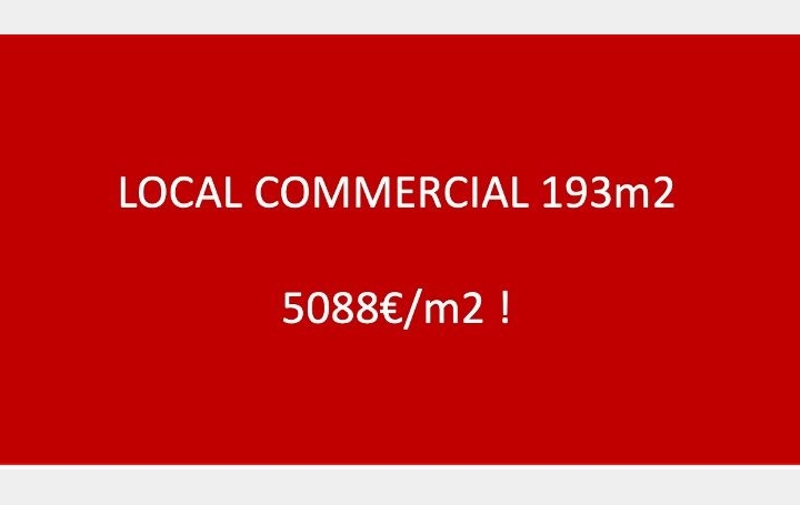 Local commercial   ISSY-LES-MOULINEAUX  193 m2 982 000 € 